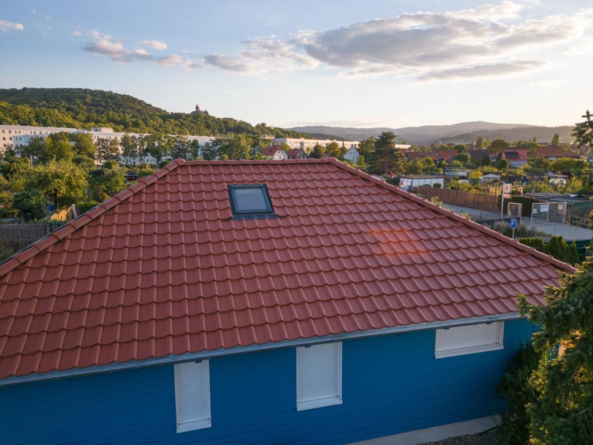 Blaues Ferienhaus Вернигерод Екстериор снимка
