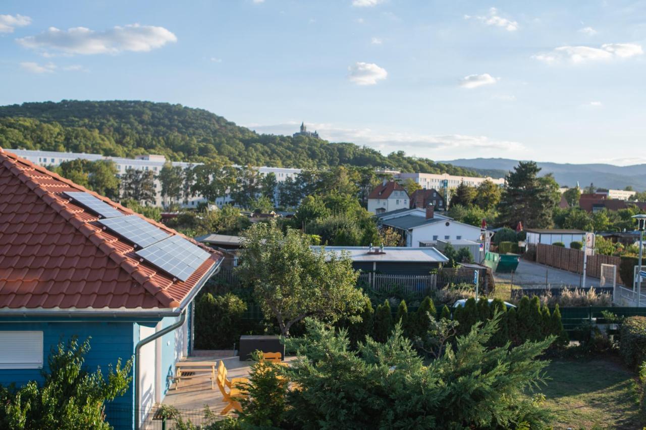 Blaues Ferienhaus Вернигерод Екстериор снимка