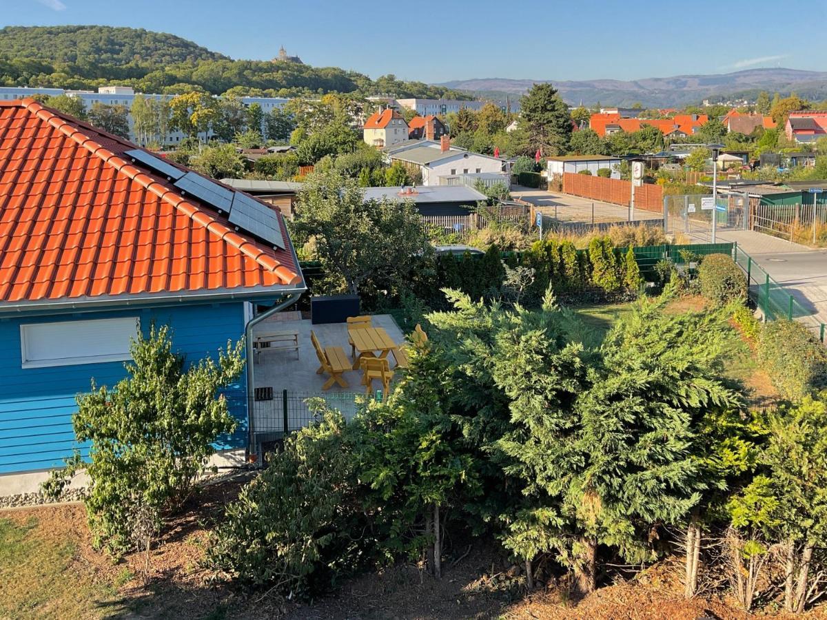 Blaues Ferienhaus Вернигерод Екстериор снимка